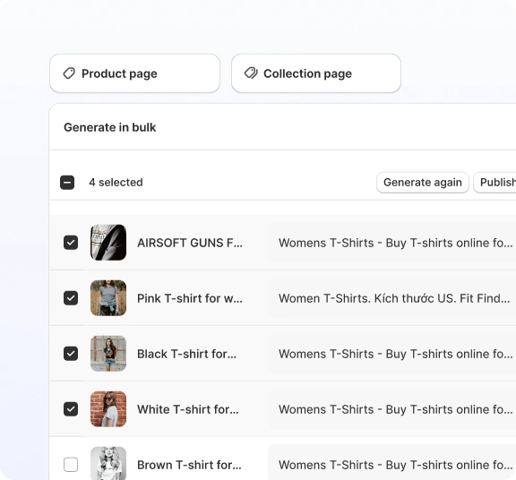 Write Every Product Page In Seconds